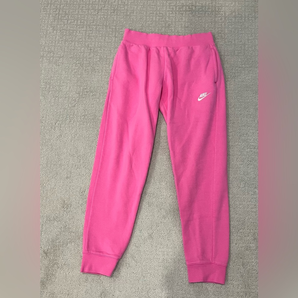 Nike Pink Sweatpants Relaxed Fit Joggers